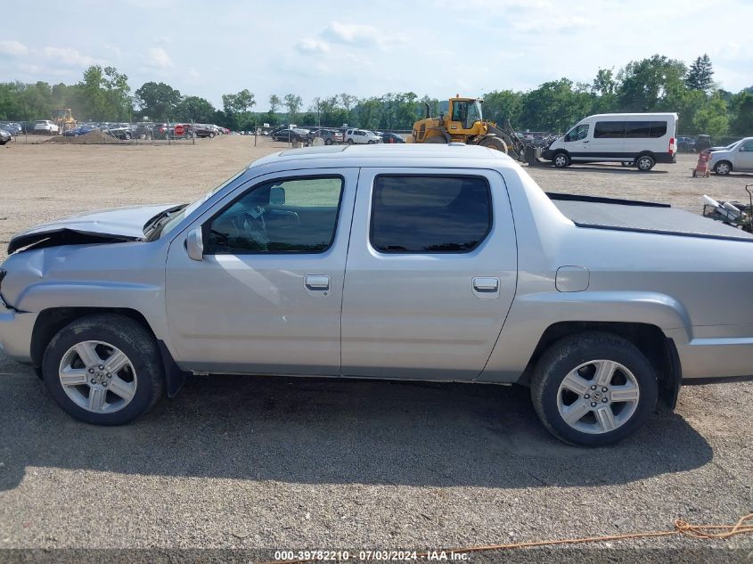 2013 Honda Ridgeline Rtl VIN: 5FPYK1F54DB006162 Lot: 39782210