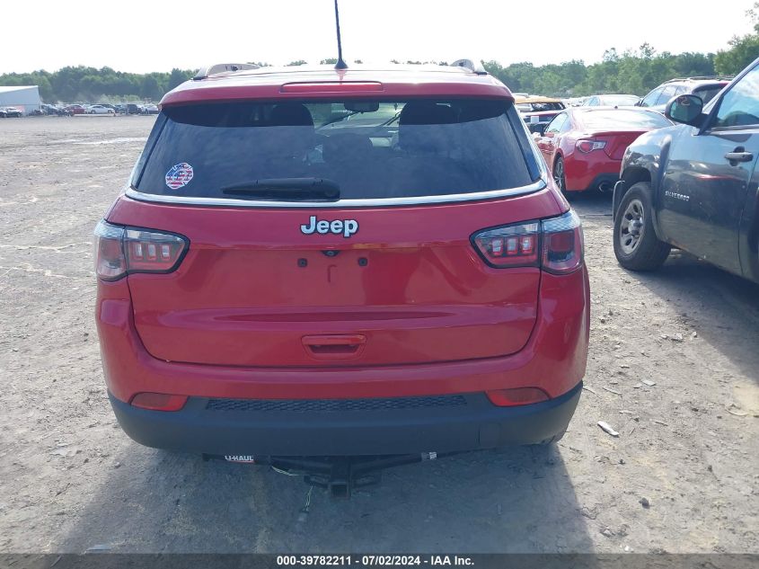 2018 Jeep Compass Latitude VIN: 3C4NJCBB7JT108588 Lot: 39782211