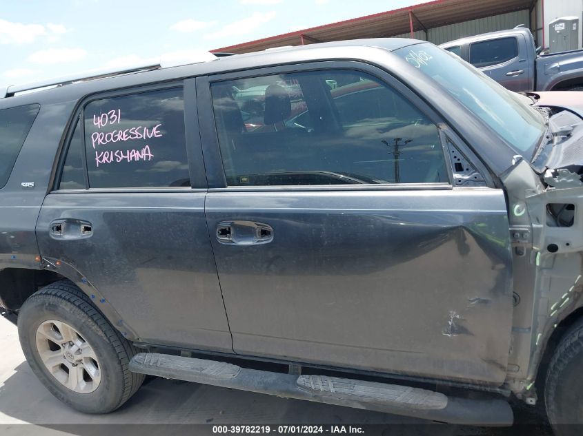 2016 Toyota 4Runner Sr5 VIN: JTEZU5JR9G5119325 Lot: 39782219