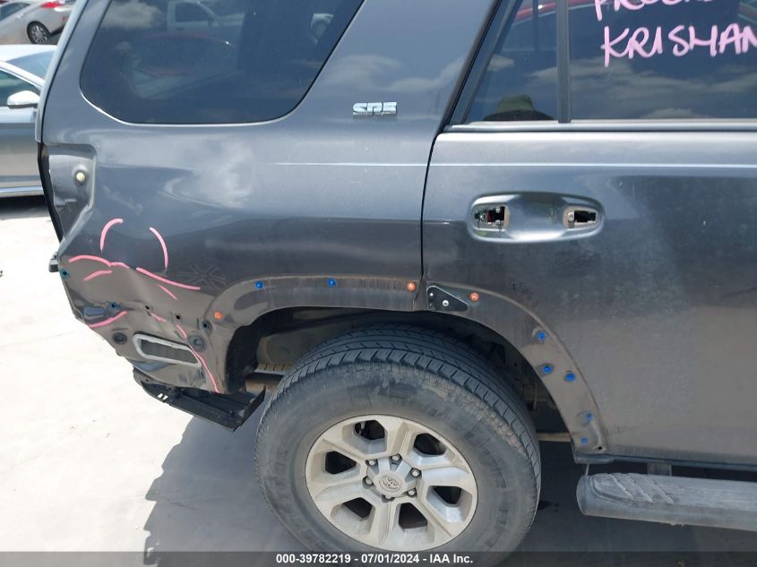 2016 Toyota 4Runner Sr5 VIN: JTEZU5JR9G5119325 Lot: 39782219