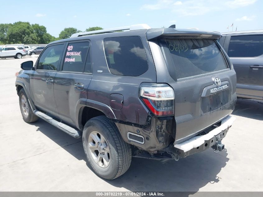 2016 Toyota 4Runner Sr5 VIN: JTEZU5JR9G5119325 Lot: 39782219