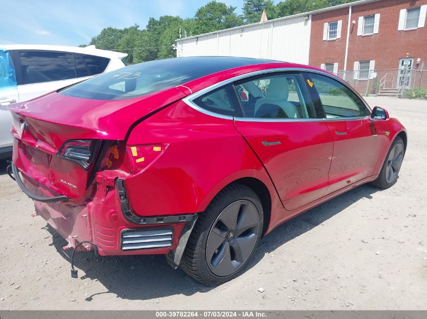 2020 Tesla Model 3 Long Range Dual Motor All-Wheel Drive VIN: 5YJ3E1EB9LF622083 Lot: 39782264