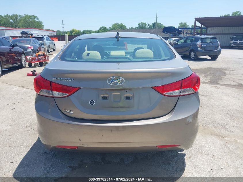 2013 Hyundai Elantra Gls VIN: 5NPDH4AE9DH237008 Lot: 39782314