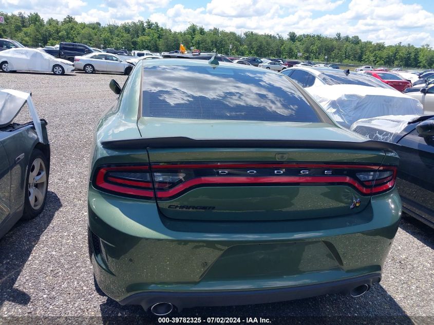 2021 Dodge Charger Scat Pack Rwd VIN: 2C3CDXGJ6MH678914 Lot: 39782325