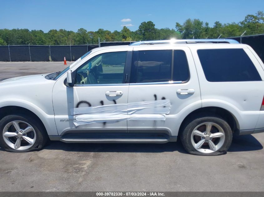 2003 Lincoln Aviator VIN: 5LMEU68H33ZJ47834 Lot: 39782330