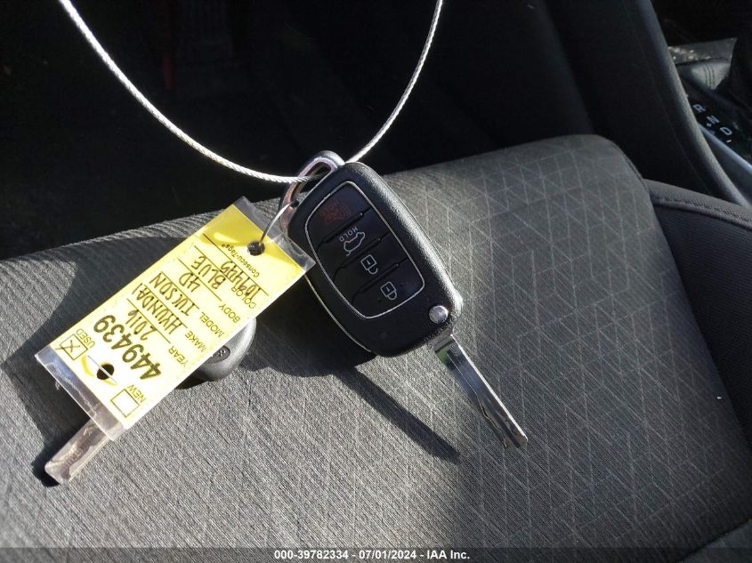 2016 Hyundai Tucson Se VIN: KM8J33A44GU109445 Lot: 39782334