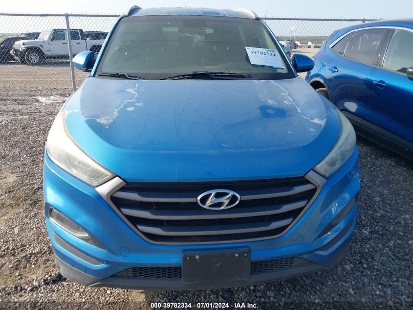 2016 Hyundai Tucson Se VIN: KM8J33A44GU109445 Lot: 39782334