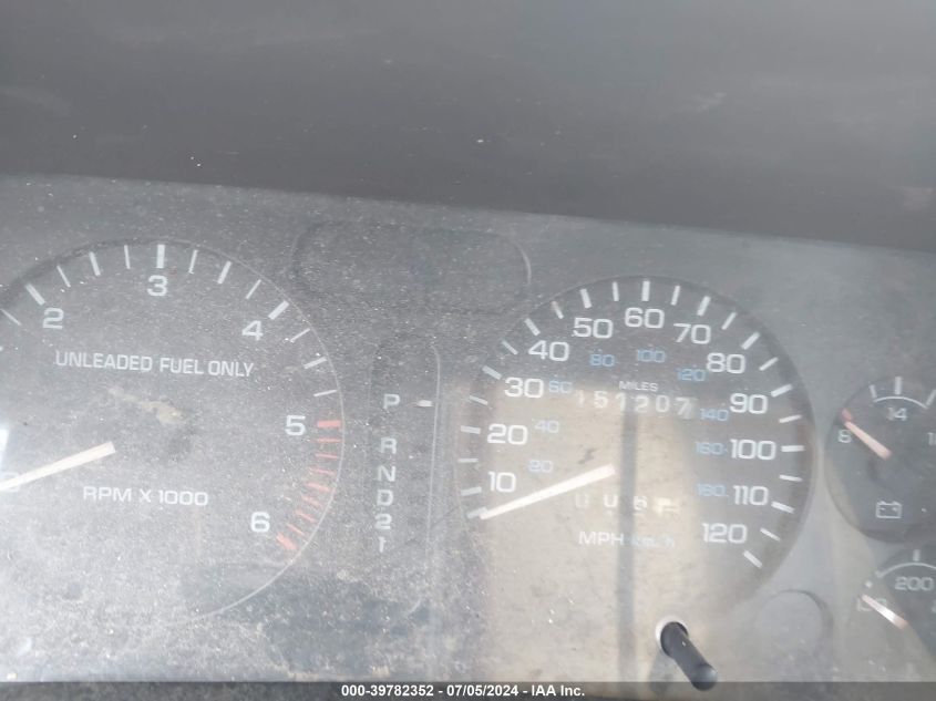 1996 Dodge Ram 1500 VIN: 3B7HC13Y2TG120352 Lot: 39782352