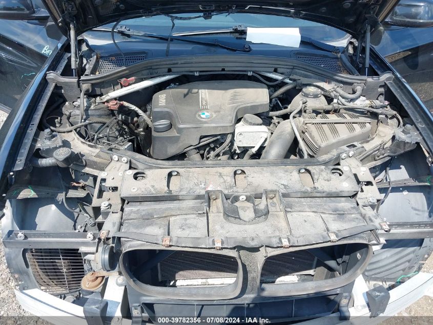 2016 BMW X3 xDrive28I VIN: 5UXWX9C57G0D77163 Lot: 39782356