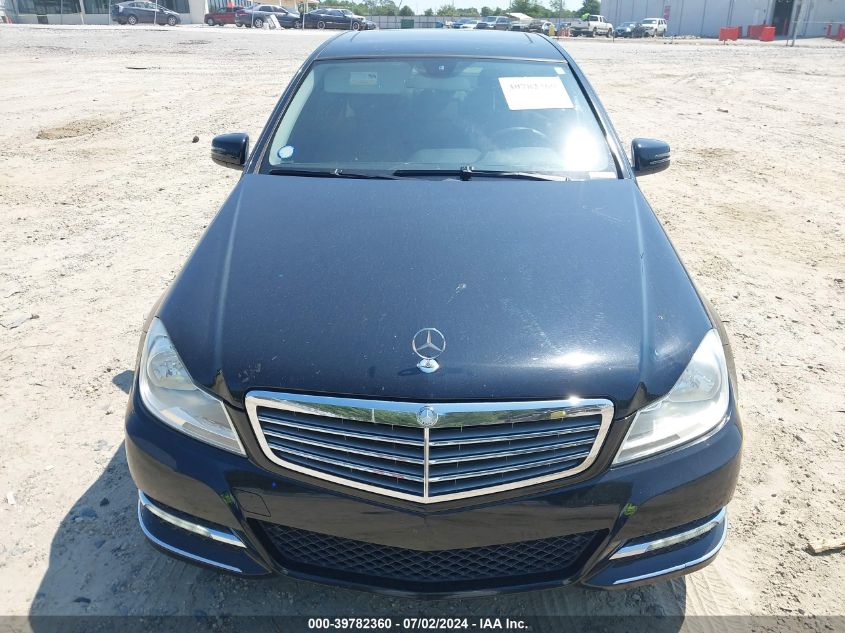 2013 Mercedes-Benz C 250 250 VIN: WDDGF4HB0DA794790 Lot: 39782360