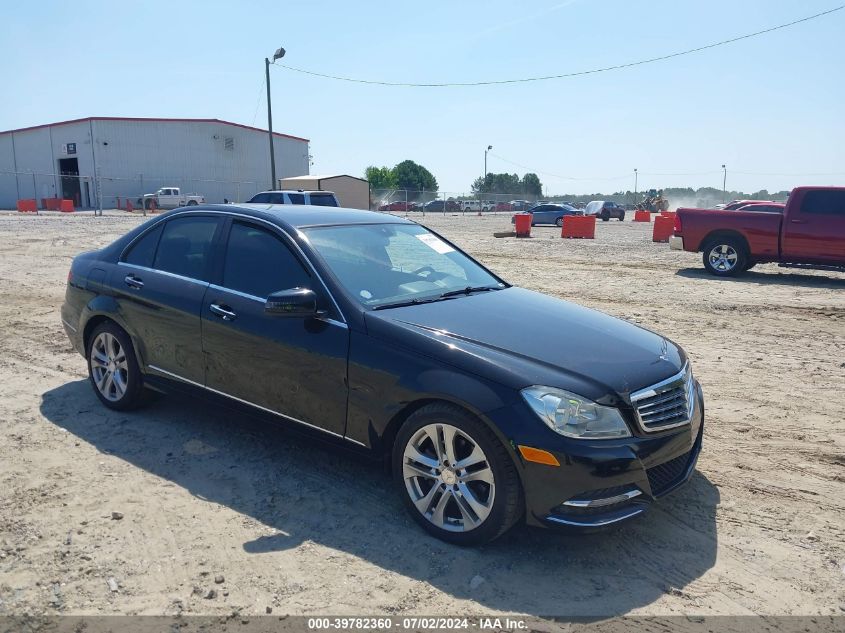 2013 Mercedes-Benz C 250 250 VIN: WDDGF4HB0DA794790 Lot: 39782360