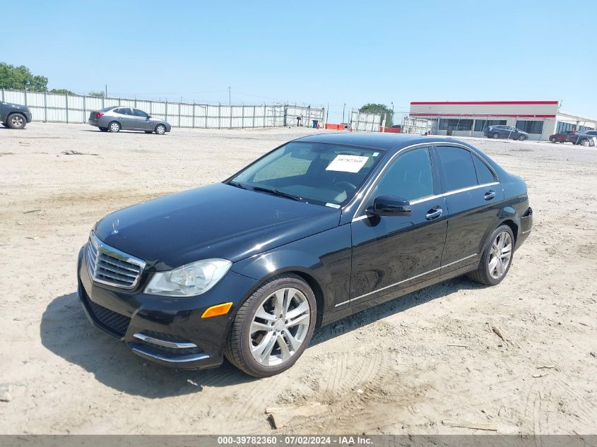 2013 Mercedes-Benz C 250 250 VIN: WDDGF4HB0DA794790 Lot: 39782360