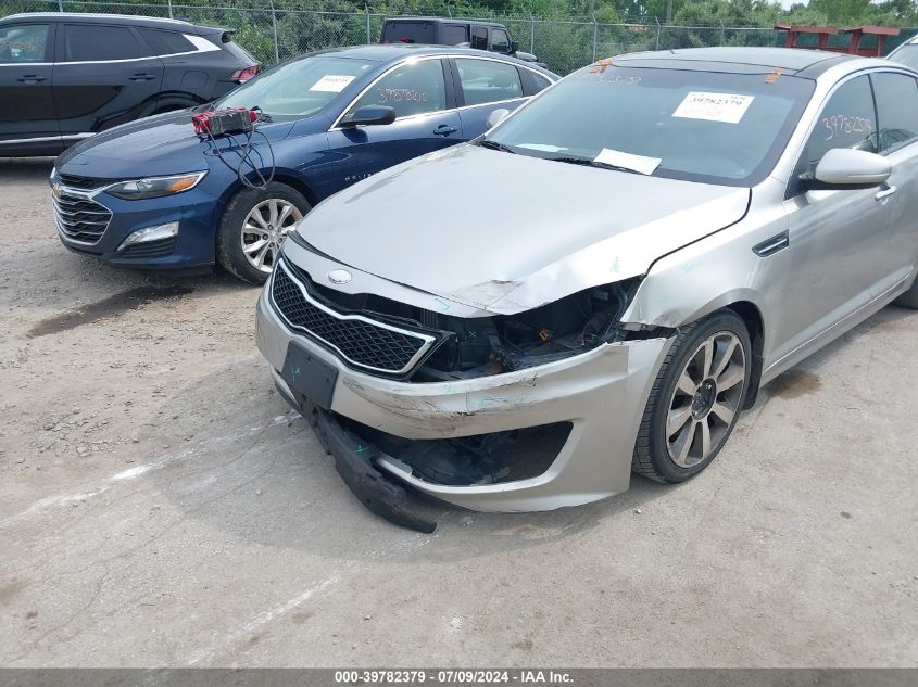 2013 Kia Optima Sx VIN: 5XXGR4A60DG105267 Lot: 39782379
