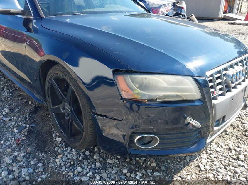 2009 Audi S5 4.2L VIN: WAURV78T09A032077 Lot: 39782398