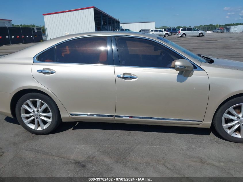 2011 Lexus Es 350 VIN: JTHBK1EGXB2461274 Lot: 39782402