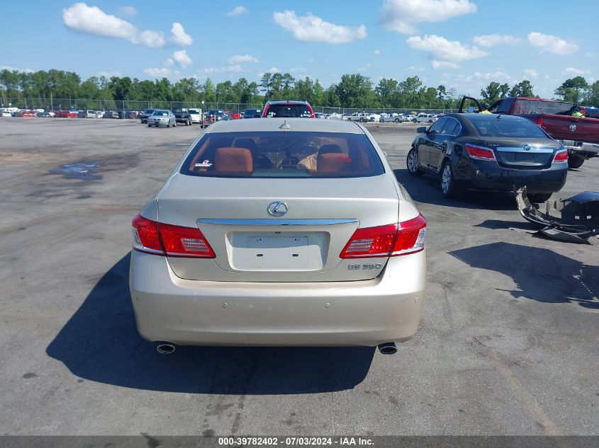2011 Lexus Es 350 VIN: JTHBK1EGXB2461274 Lot: 39782402