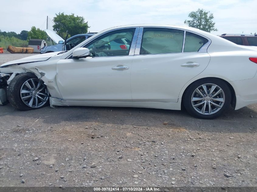 2017 Infiniti Q50 3.0T Premium VIN: JN1EV7AR0HM830207 Lot: 39782414