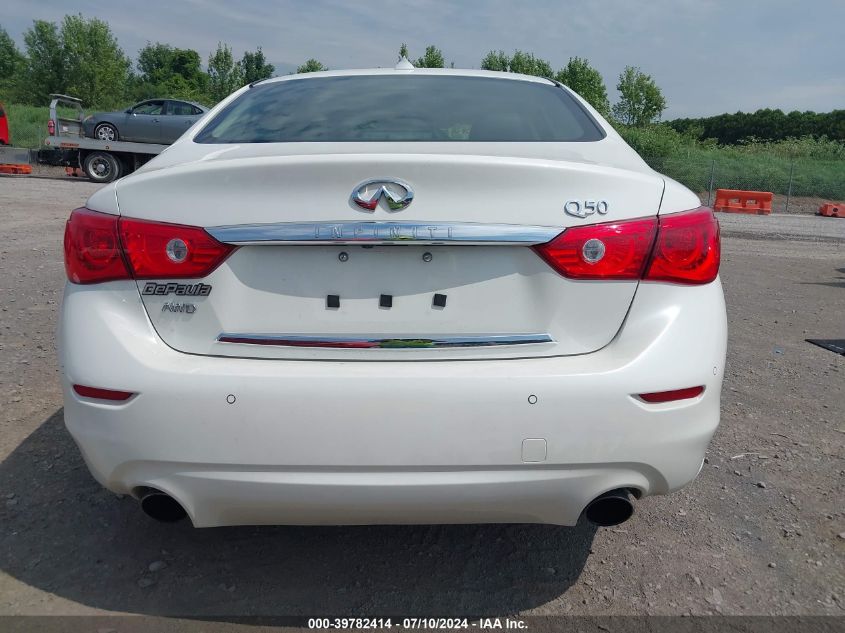 2017 Infiniti Q50 3.0T Premium VIN: JN1EV7AR0HM830207 Lot: 39782414