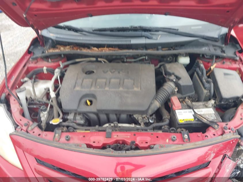 2011 Toyota Corolla S/Le VIN: JTDBU4EE1B9154840 Lot: 39782429