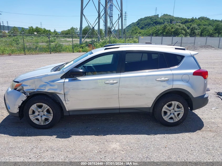 2014 TOYOTA RAV4 LE - 2T3BFREV5EW148759