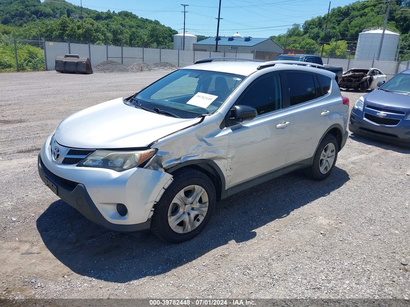 2014 TOYOTA RAV4 LE - 2T3BFREV5EW148759