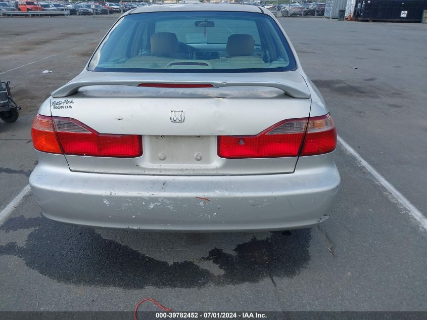 1999 Honda Accord Lx VIN: 1HGCG5648XA141551 Lot: 39782452