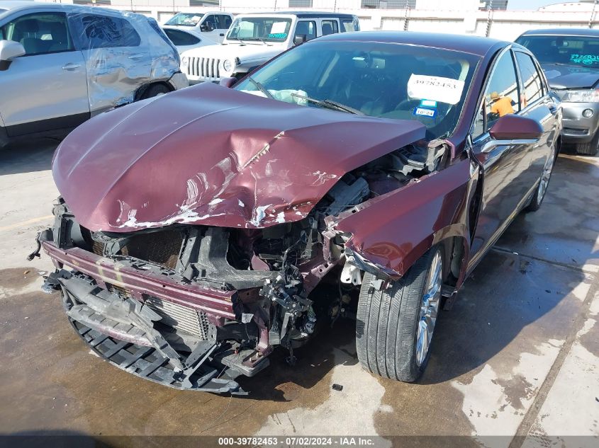 2013 Lincoln Mkz VIN: 3LN6L2G97DR828453 Lot: 39782453