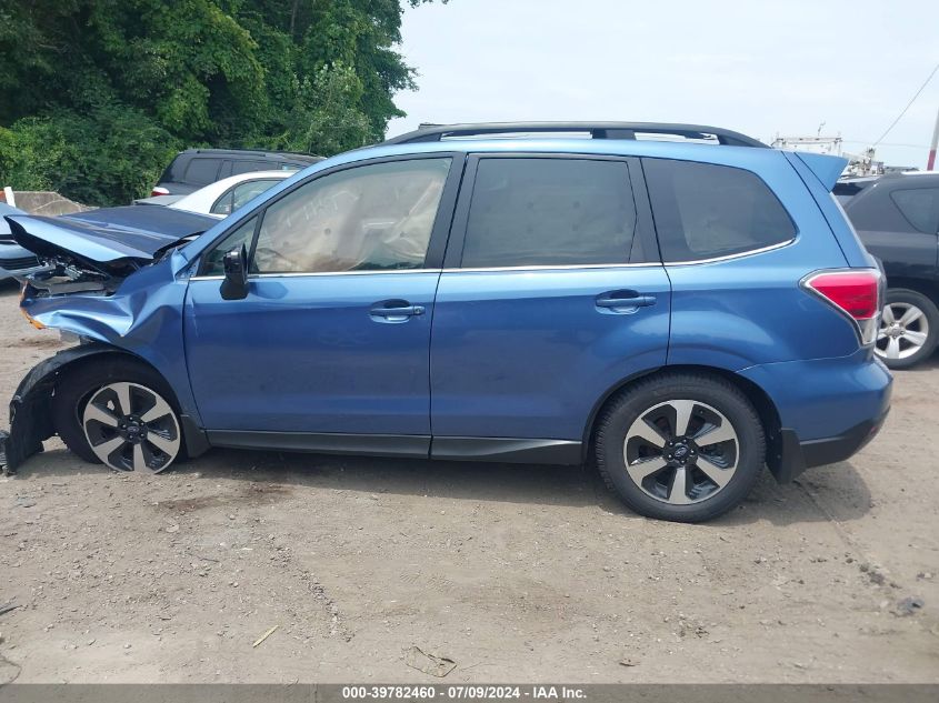 2018 Subaru Forester 2.5I Limited VIN: JF2SJALC2JH421367 Lot: 39782460