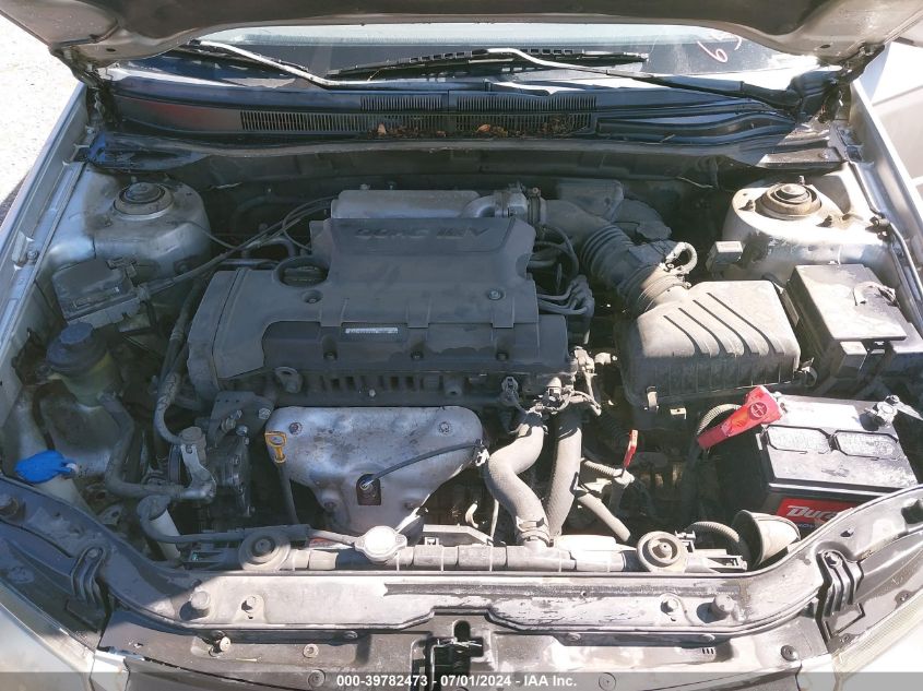 2009 Kia Spectra Ex VIN: KNAFE221395658096 Lot: 39782473