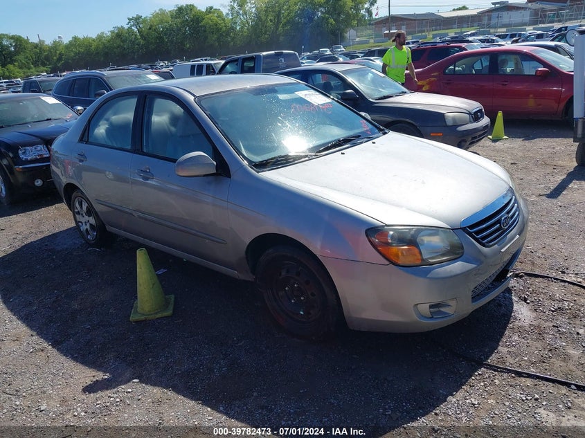 2009 Kia Spectra Ex VIN: KNAFE221395658096 Lot: 39782473