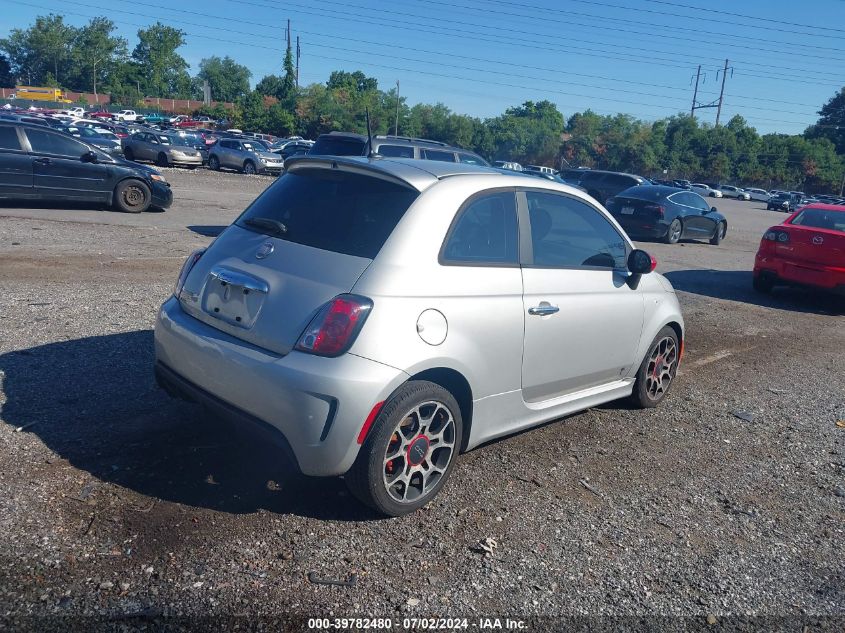 2013 Fiat 500 Turbo VIN: 3C3CFFHH0DT543290 Lot: 39782480