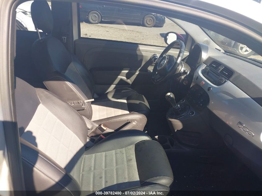 2013 Fiat 500 Turbo VIN: 3C3CFFHH0DT543290 Lot: 39782480