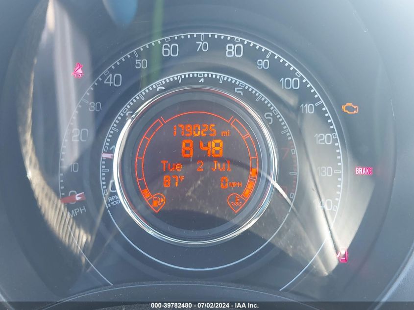 2013 Fiat 500 Turbo VIN: 3C3CFFHH0DT543290 Lot: 39782480