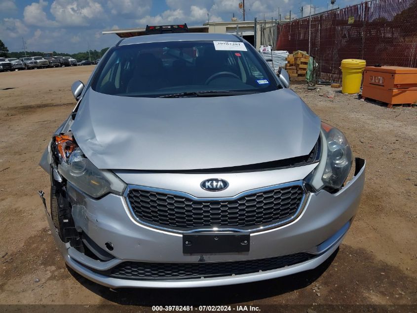 2015 Kia Forte Lx VIN: KNAFK4A6XF5400994 Lot: 39782481