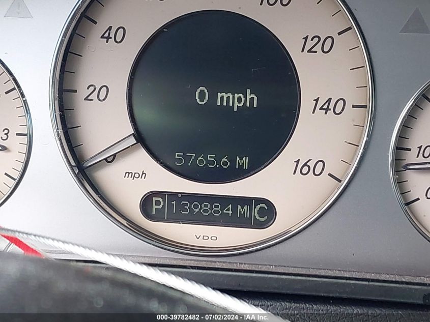 2007 Mercedes-Benz E 350 VIN: WDBUF56XX7B074881 Lot: 39782482