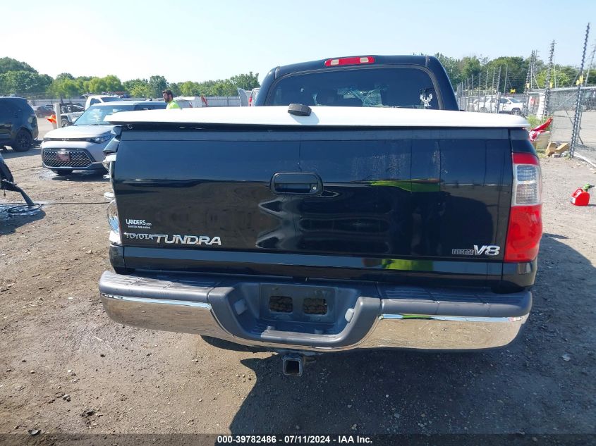 2006 Toyota Tundra Sr5 V8 VIN: 5TBET34136S555363 Lot: 39782486