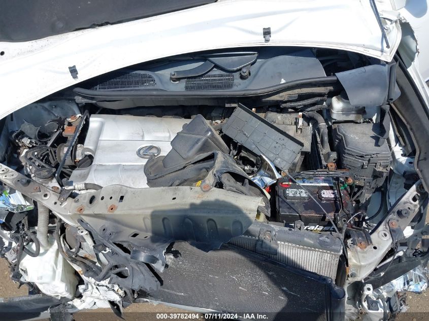 2010 Lexus Rx 350 VIN: 2T2BK1BA3AC051140 Lot: 39782494