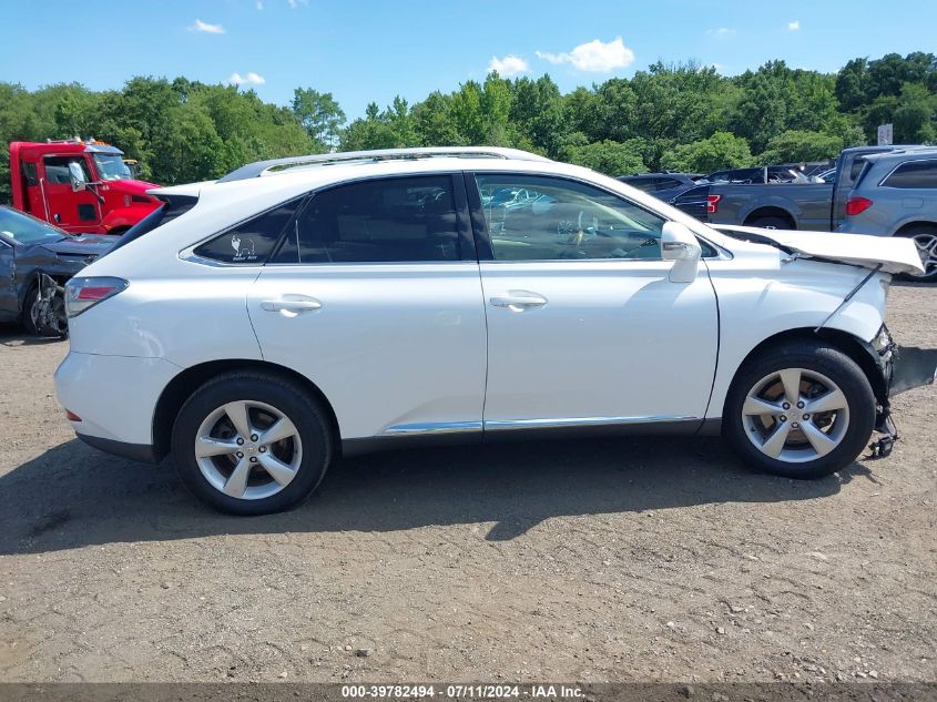 2010 Lexus Rx 350 VIN: 2T2BK1BA3AC051140 Lot: 39782494