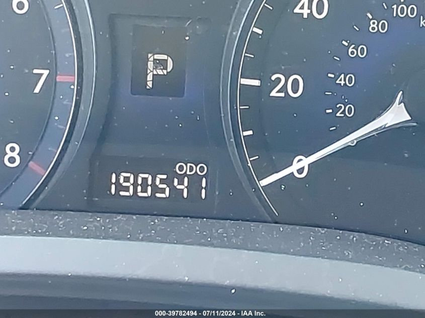 2010 Lexus Rx 350 VIN: 2T2BK1BA3AC051140 Lot: 39782494