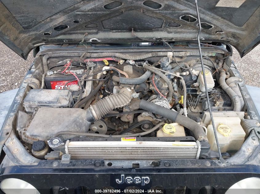 2007 Jeep Wrangler X VIN: 1J4GA39167L158239 Lot: 39782496