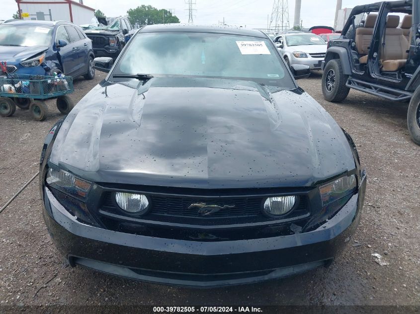 2011 Ford Mustang Gt Premium VIN: 1ZVBP8CF6B5148207 Lot: 39782505