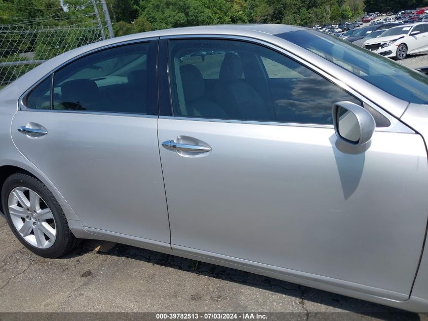 2008 Lexus Es 350 350 VIN: JTHBJ46G582209010 Lot: 39782513