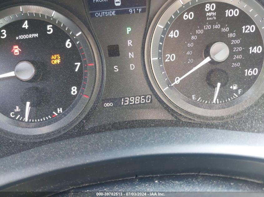 2008 Lexus Es 350 350 VIN: JTHBJ46G582209010 Lot: 39782513