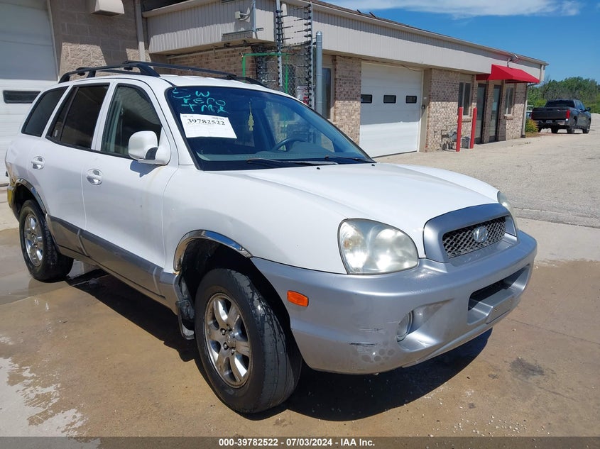 2001 Hyundai Santa Fe 2.7L V6 Gls/2.7L V6 Lx VIN: KM8SC83D11U074899 Lot: 39782522