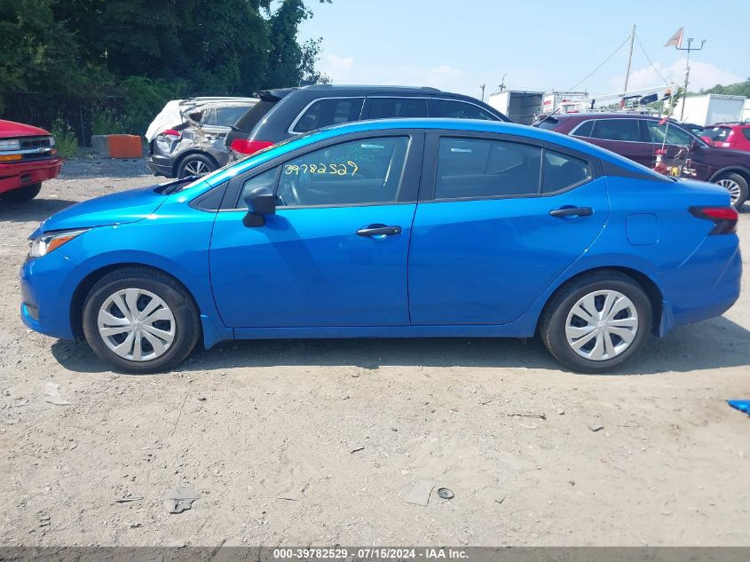 2023 Nissan Versa 1.6 S Xtronic Cvt VIN: 3N1CN8DV5PL830959 Lot: 39782529