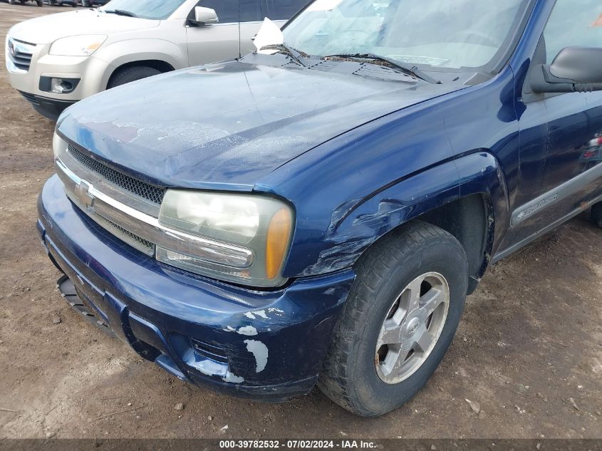 2004 Chevrolet Trailblazer Ls VIN: 1GNDT13S542166723 Lot: 39782532