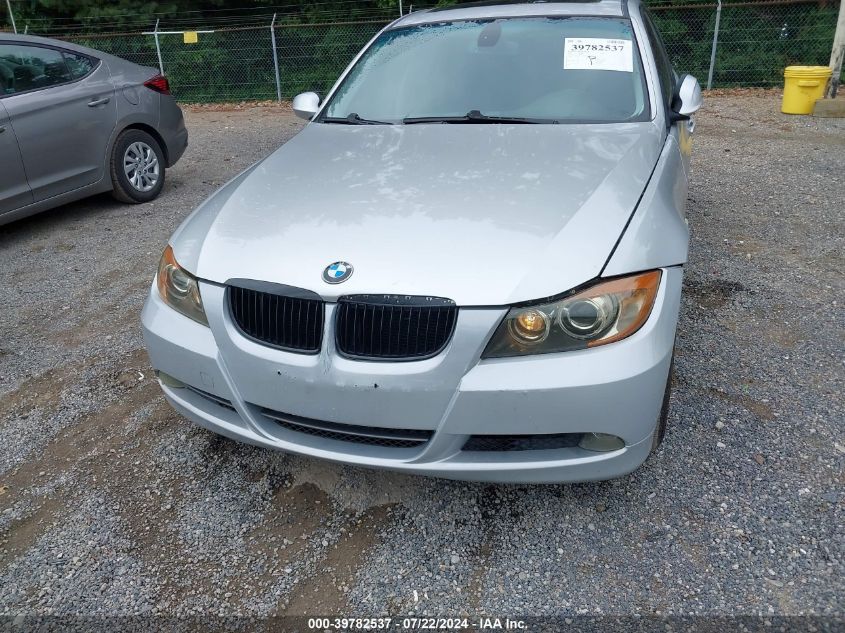 2008 BMW 328I VIN: WBAVA37558NL57465 Lot: 39782537