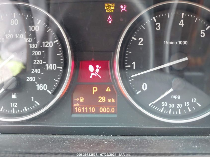 2008 BMW 328I VIN: WBAVA37558NL57465 Lot: 39782537