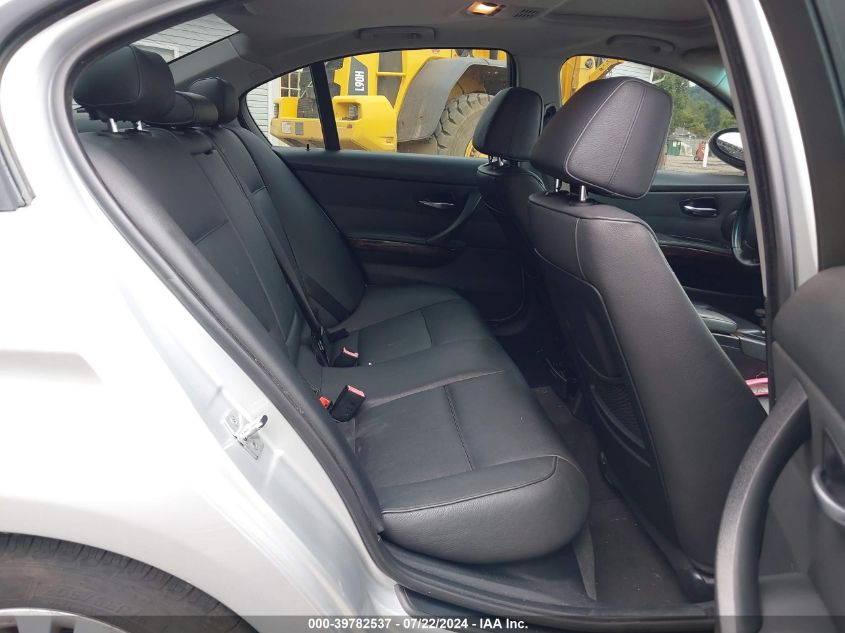 2008 BMW 328I VIN: WBAVA37558NL57465 Lot: 39782537