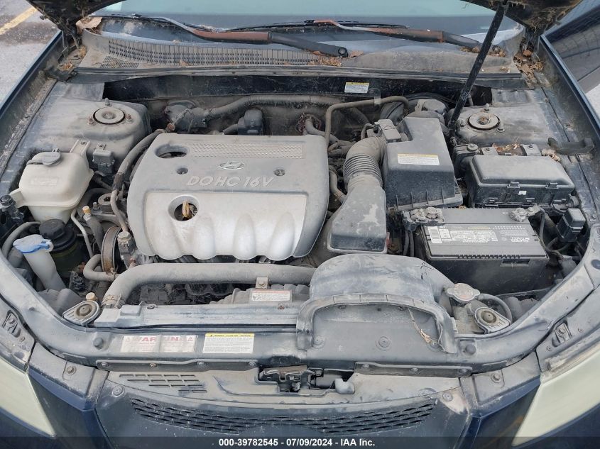 5NPEU46C66H072206 2006 Hyundai Sonata Gls